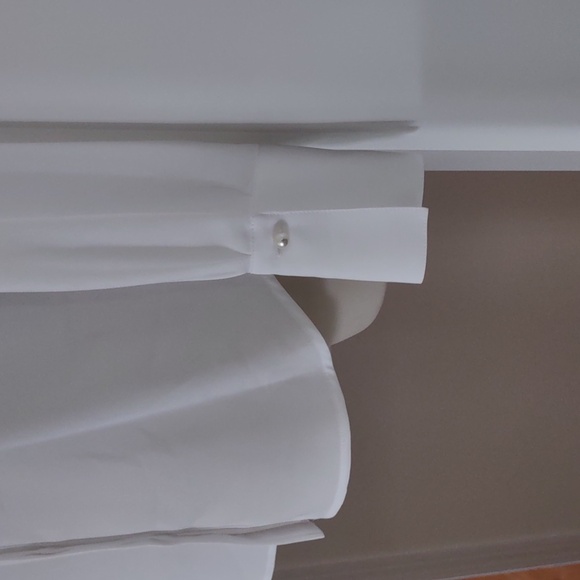 Karl Lagerfeld Classic White Button Down Tuxedo Shirt - Size XS /ECH/TP - Picture 5 of 11